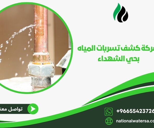 شركة كشف تسربات المياه بحي الشهداء